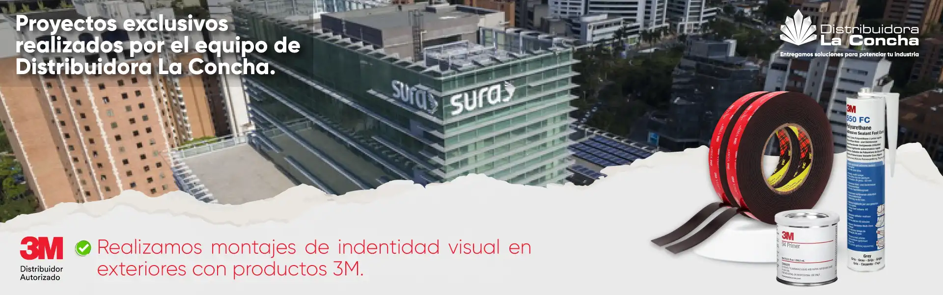 Proyectos exclusivos realizados por el equipo de Distribuidora La Concha